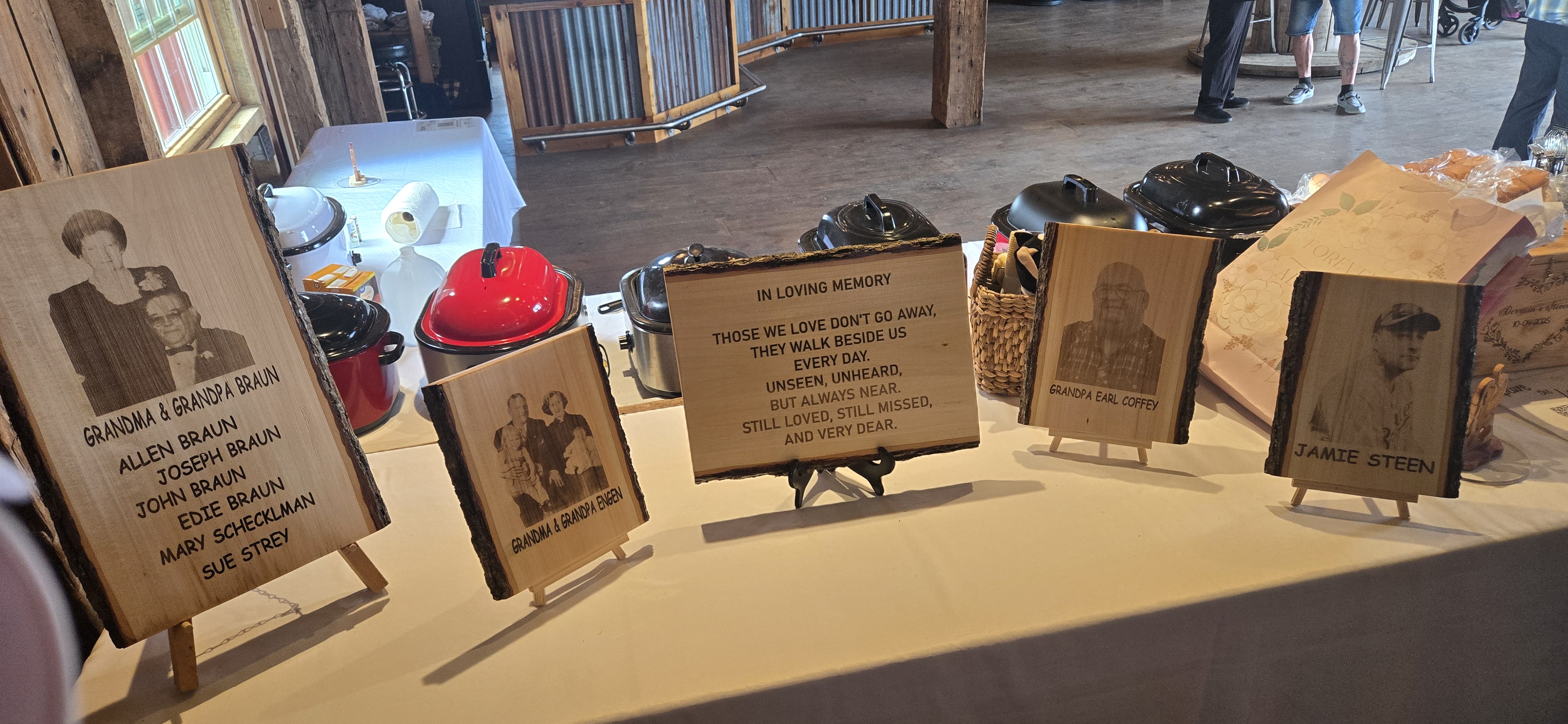 Memorial / Photo Engraved Plaque