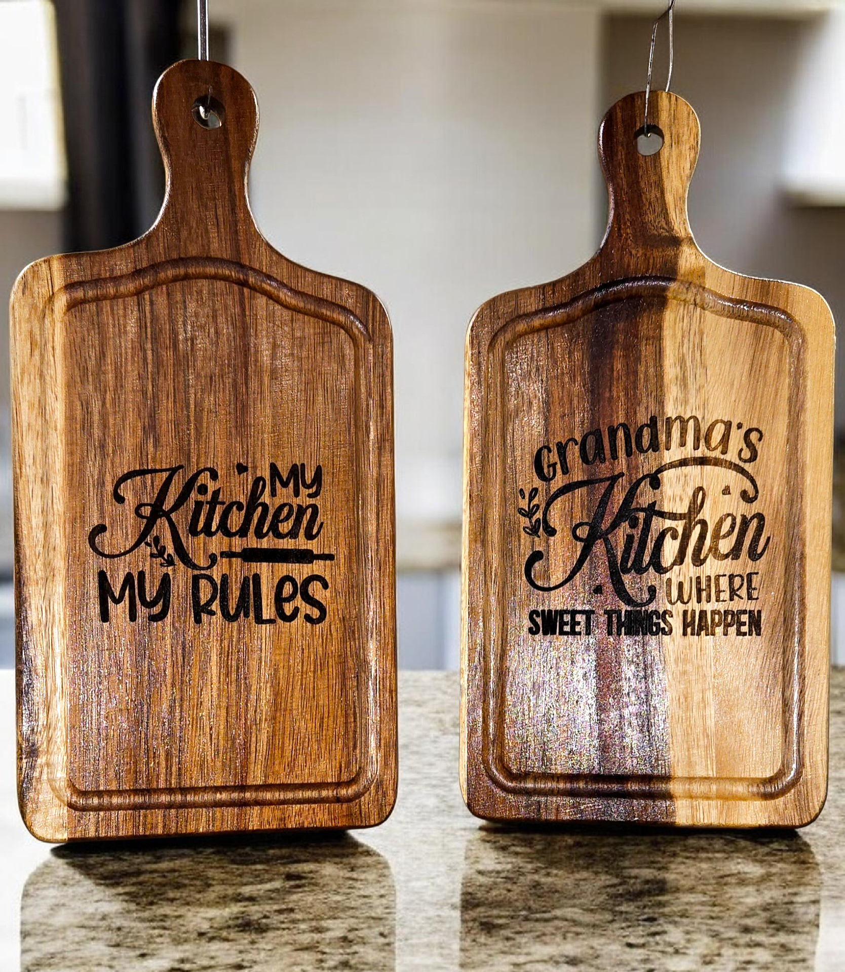 Engraved Decorative Cutting Board