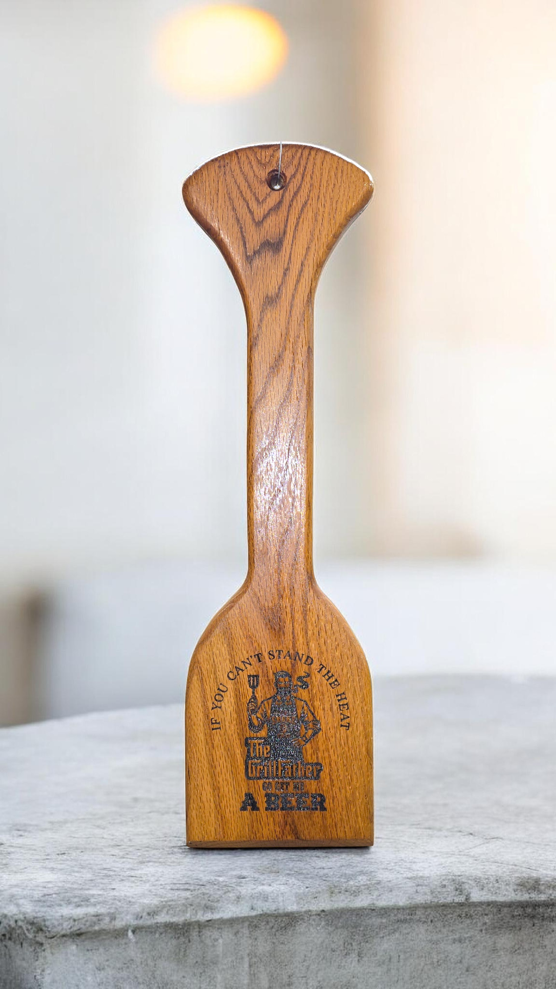 Grill Scraper — "The Grillfather"