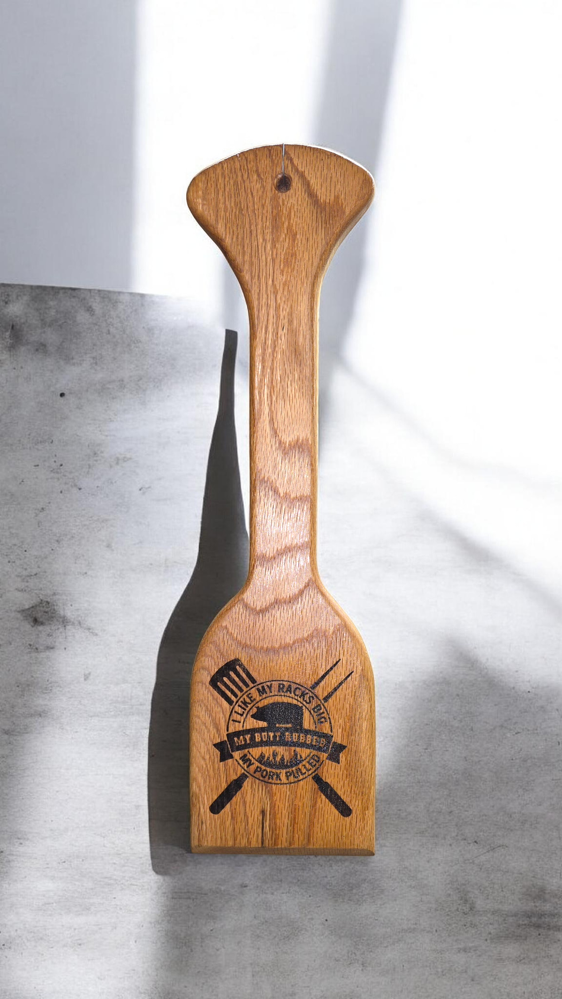 Grill Scraper — "Real Men Play With Fire"